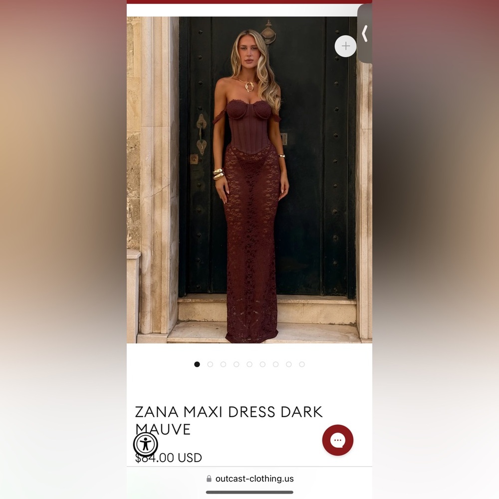 Outcast lace corset dress